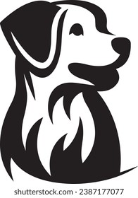 Silhouette of Dog, Dog Vector