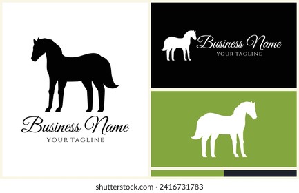 silhouette donkey unicorn horseman equestrian