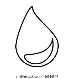 silhouette drop vector symbol icon design. Beautiful illustration isolated on white background