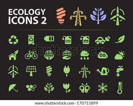 Silhouette Ecology Icons 2.