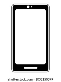 silhouette electronic smartphone technology to message communication
