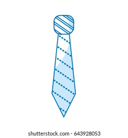 silhouette elegant tie to use in special day
