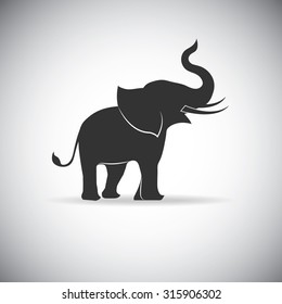 silhouette elephants