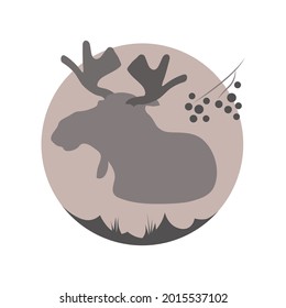 
The silhouette of an elk. The logo. The symbol of the forest.