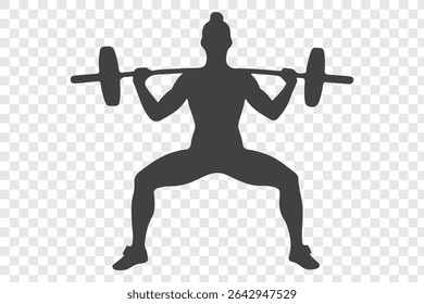 Silhouette exercise fitness gym vector .   Weightlifter Silhouette, Weight Lifting Person Silhouette, Body Builder  Silhouette . eps 10