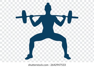 Silhouette exercise fitness gym vector .   Weightlifter Silhouette, Weight Lifting Person Silhouette, Body Builder  Silhouette . eps 10