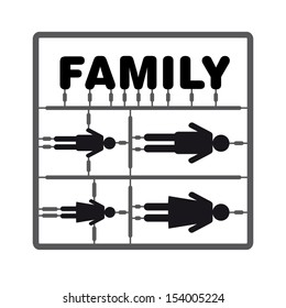 Silhouette Family Model Kit With Sign