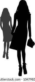 Silhouette fashion girls