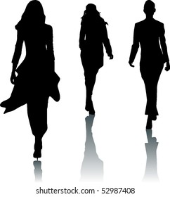 Silhouette fashion women