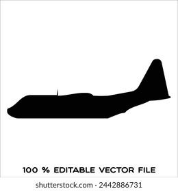 Silhouette des Kampfflugzeugs