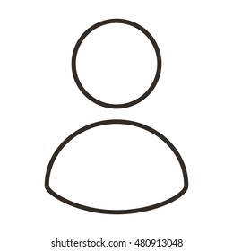 silhouette figure avatar social icon vector illustration design