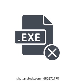Silhouette file format decline vector exe
