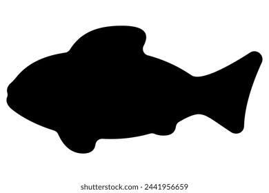 silhouette of a fish April Fools