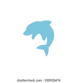 Silhouette Fish Vector Logo Design Element