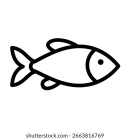 silhouette of fish with white background