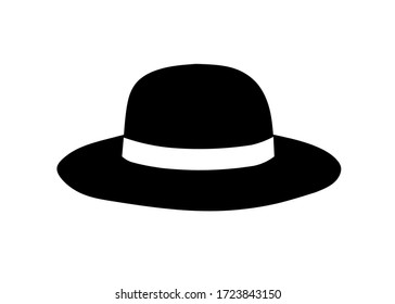 7,381 Sun hat silhouette Stock Illustrations, Images & Vectors ...