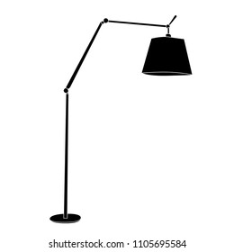 silhouette floor lamp