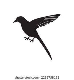 silhouette flying bird simple look,pj