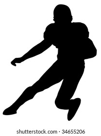 16,440 Football player outline Images, Stock Photos & Vectors ...
