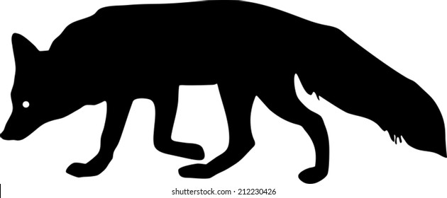 Silhouette Of Fox