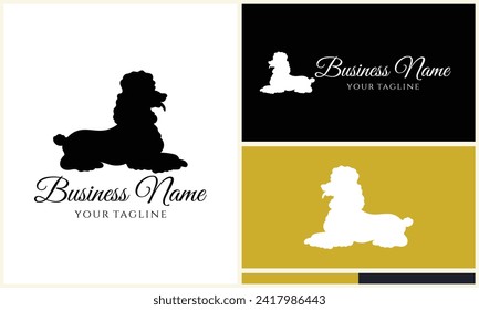 Silhouette Fuchs Wolf Logo-Vorlage