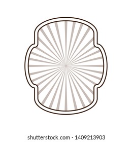 silhouette of frame with white background