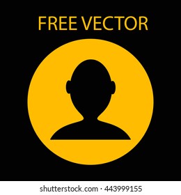 silhouette free vector style flat