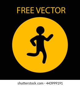 silhouette free vector style flat