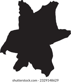 a silhouette of garden flower.