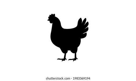 silhouette gene. flat vector illustration isolated on white background 