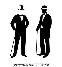 Top Hat Silhouette Images, Stock Photos & Vectors | Shutterstock