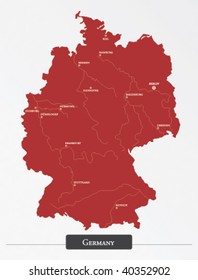 Silhouette of Germany