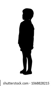 Silhouette of a girl