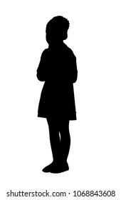 Silhouette of a girl