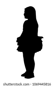 Silhouette of a girl