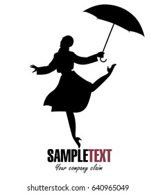 Dance Silhouette Umbrella High Res Stock Images Shutterstock