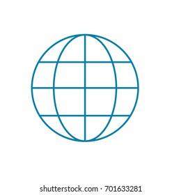 silhouette global symbol to data center connection
