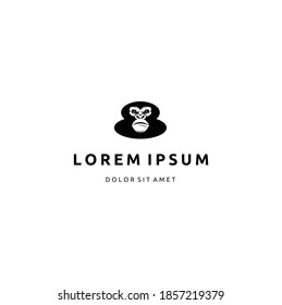 Silhouette Gorilla King Kong Mascot Logo Design