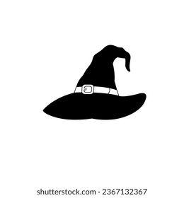 Silhouette of Hallowen icon illustration vector design October