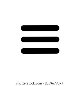 silhouette Hamburger Icon Vector Design Illustration