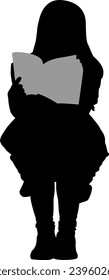 silhouette hand with  bird vector