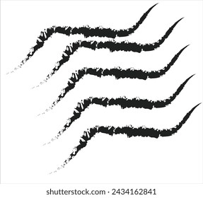 silhouette of hands wavy paper texture cut out design wallpaper background