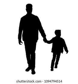 Fatherson Vector Illustration Stock Vector (Royalty Free) 4546414 ...