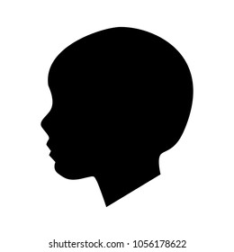 Child Head Silhouette Images, Stock Photos & Vectors | Shutterstock