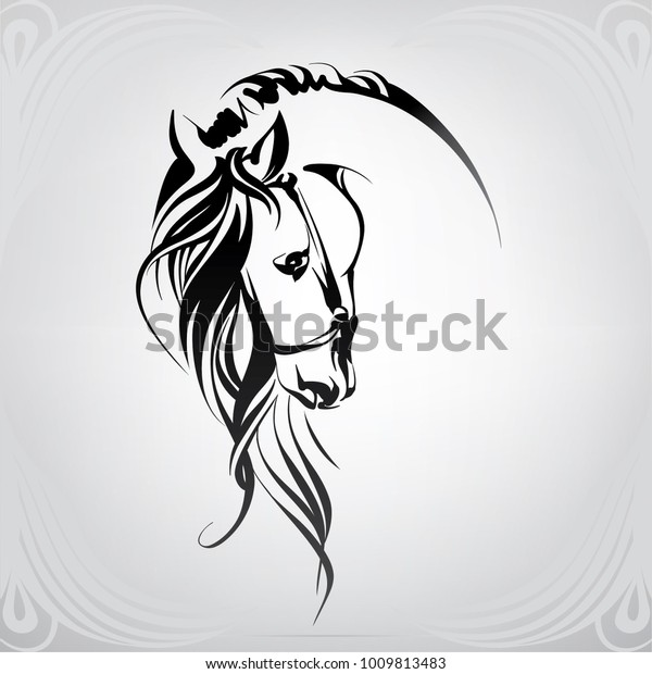 馬 かっこいい のイラスト素材 画像 ベクター画像 Shutterstock