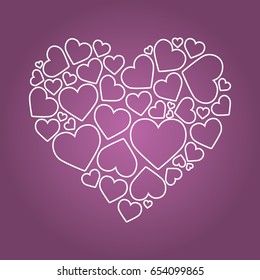 Silhouette of heart