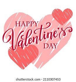 Silhouette of hearts, vintage vector seamless pattern, love, romantic, Valentines day theme, template for textile, wallpaper, wrapping paper.