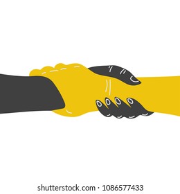 Silhouette of helping hand and hope concept and international day of peace, how can i help you