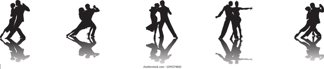 silhouette, hip hop, ballet, ballroom, pole dance