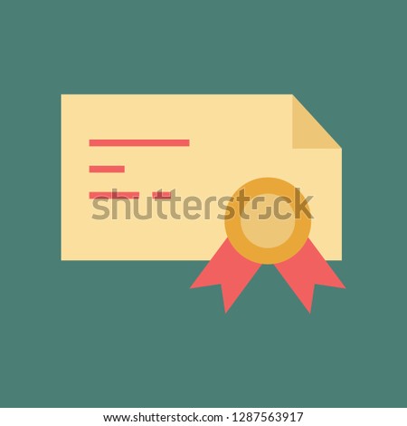 Silhouette icon award